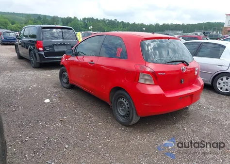 2007 Toyota Yaris z USA, uszkodzony, nr VIN JTDJT923075110874